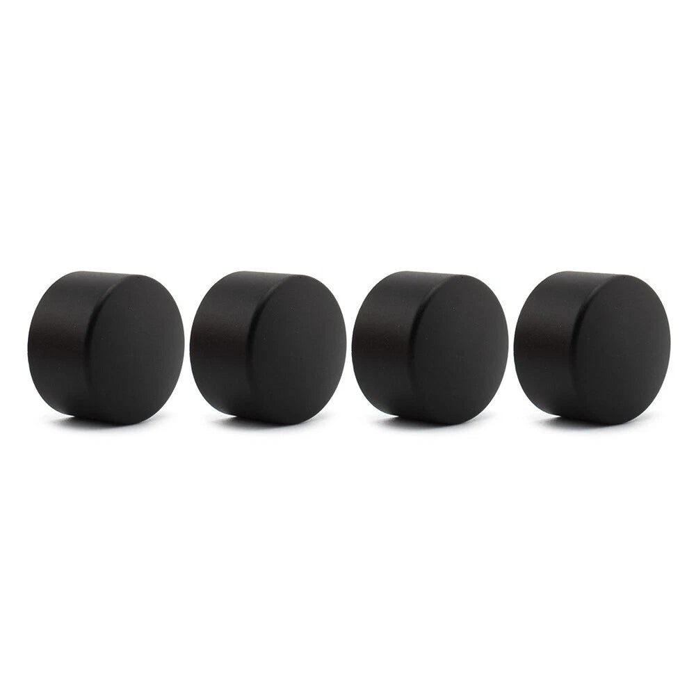 Black Billet Machined Head Bolt Cover Cap for Triumph T120 Thruxton Scrambler (2016–2023)
