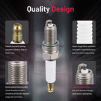 Set of 3 Spark Plugs 4339 for Can-Am Commander Defender Maverick Outlander (2011–2023)