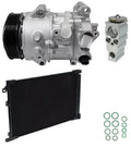 AC Compressor Kit with Condenser for Lexus NX200t 2.0L (2017–2017)