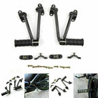 Rear Passenger Foot Peg Bracket for Kawasaki Vulcan 650 VN650 (2015–2023) Black T9