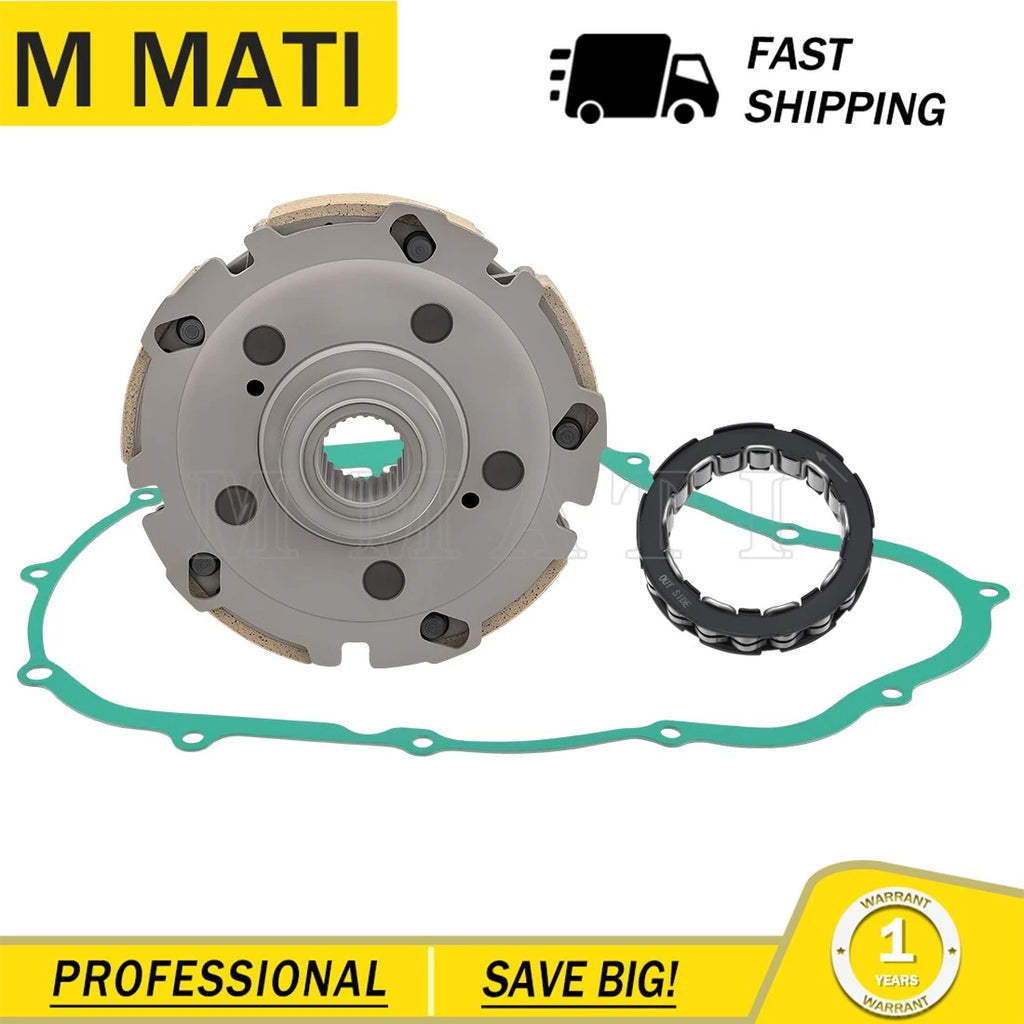 Centrifugal Clutch Carrier & One Way Bearing & Gasket for Honda TRX300 (1993–2000)