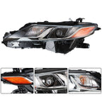 Headlight Lamp for Toyota Camry (2018–2019) LH Driver Side Clear Lens