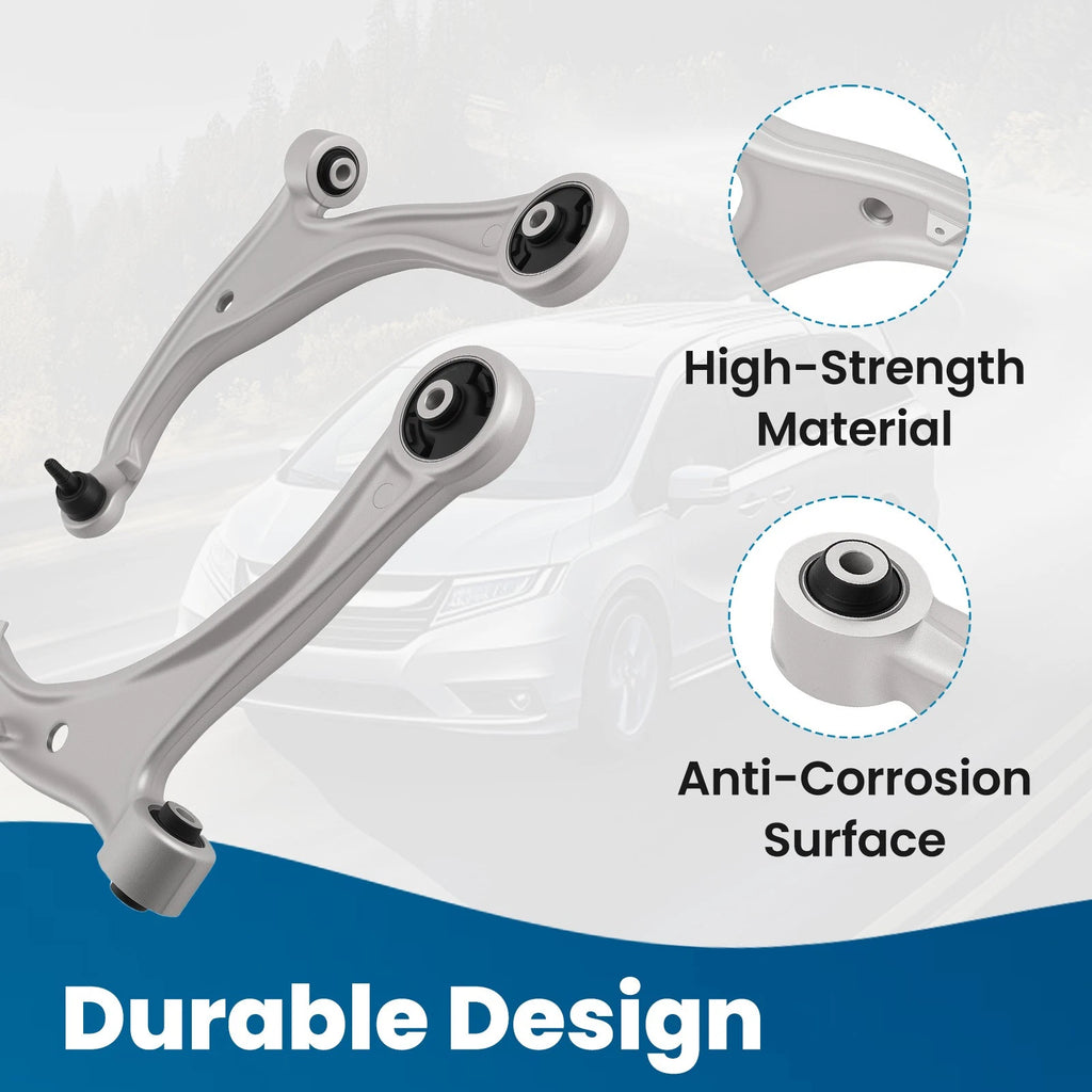 Front Lower Control Arms, Tie Rods, Sway Bar Links for Honda Odyssey (2011–2017)