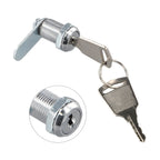 Mailbox Lock Cam Lock Kit for Lockers, Drawers, Tool Cabinets (Stainless Steel)