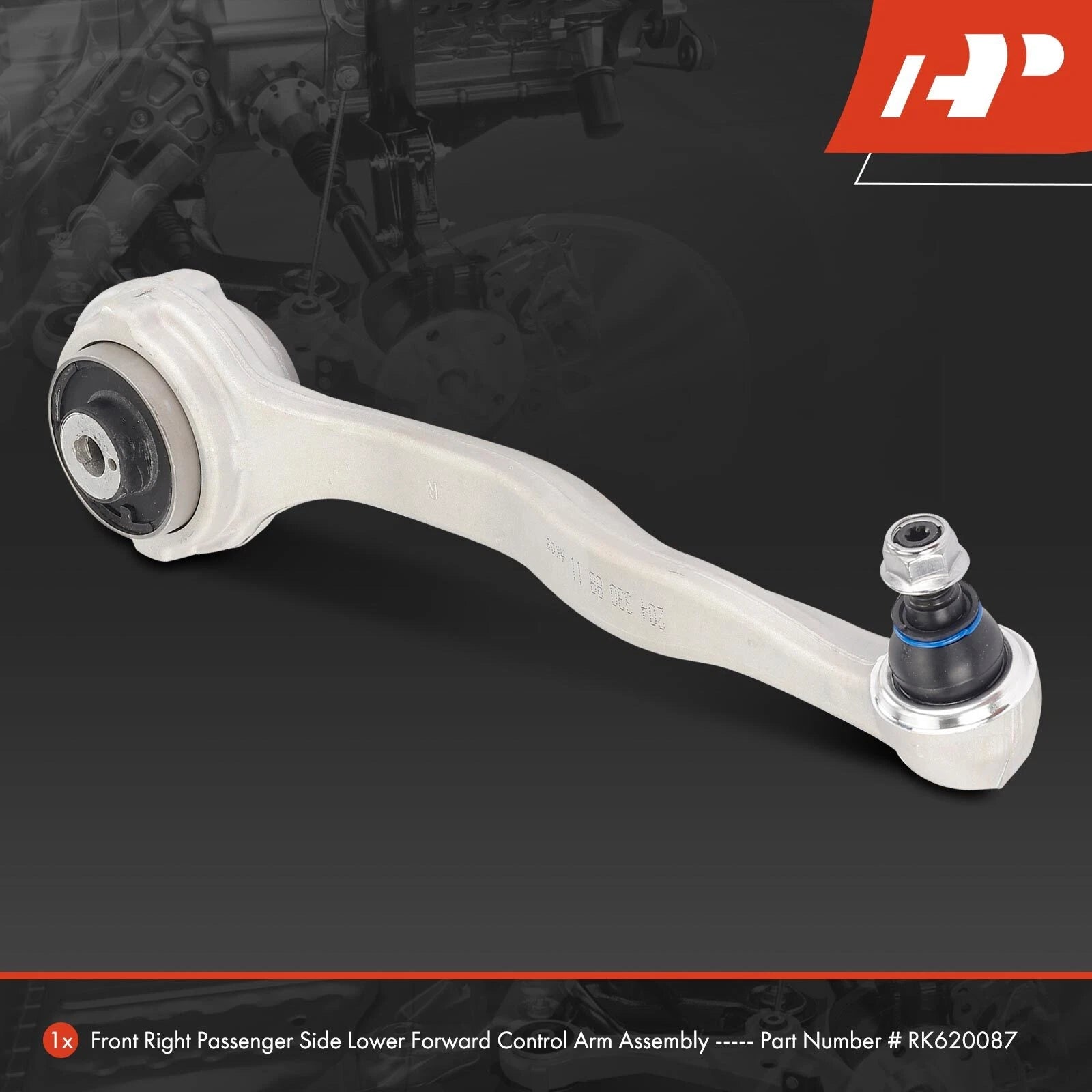 Front Right Lower Control Arm with Ball Joint for Mercedes-Benz C230 (2007–2010)