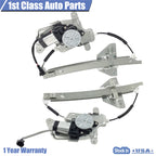 2PC Power Window Motor with Regulator for Pontiac Oldsmobile (1999-2005)