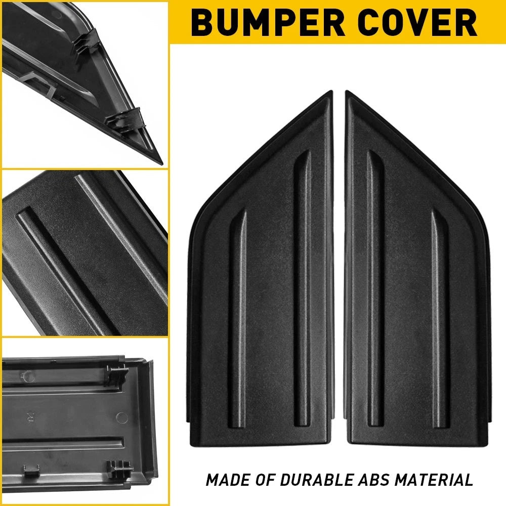 2X Front Left+Right Bumper Corner Panel Cover Trim for Ford F150 (2021–2023)