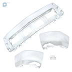 Chrome Split Front Bumper for Chevy Silverado 1500 (2014–2015)