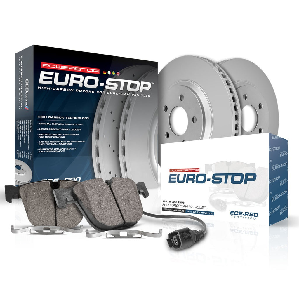 2X Brake Disc and Pad Kit for Mercedes S350
