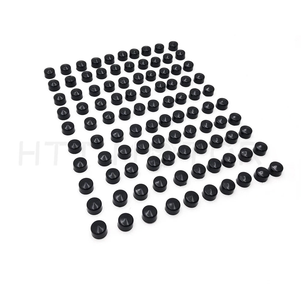 100 Piece Allen Socket Bolt Cap Dress Kit for Harley (Fits Misc Hardware)