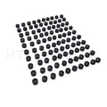 100 Piece Allen Socket Bolt Cap Dress Kit for Harley (Fits Misc Hardware)