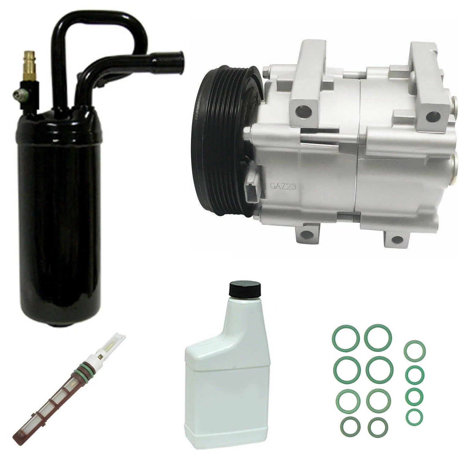 AC Compressor Kit Replacement for Nissan Navara D40 (2005-2015)