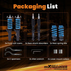 Coilovers 24 Way Damper Lowering Kit for VW Golf R/GTI (2015-2019)