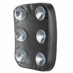 Universal Rear Seat Leather Pillion Pad w/ 6 Suction Cups for Harley