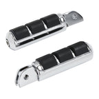 Chrome Footpegs Bracket for Harley Low Rider (2018–2025)