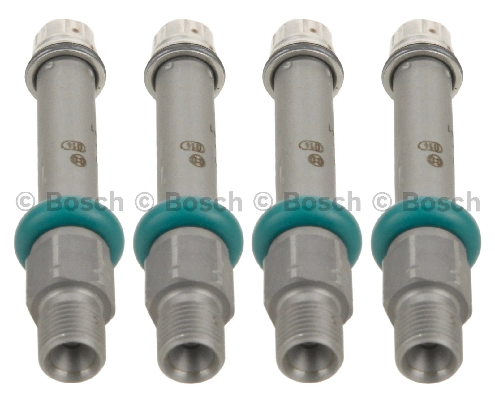 Set of 4 Bosch Fuel Injectors for Audi 80, VW Golf, Jetta, Passat, Scirocco (L4)