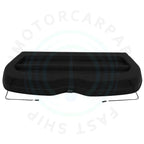 Rear Trunk Cargo Cover Security Shield for Nissan Leaf (2018–2023)