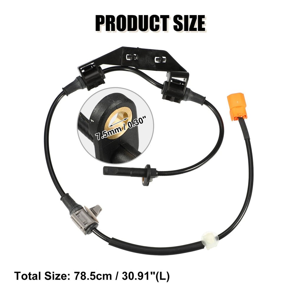 1pc ABS Wheel Speed Sensor for Honda Element (2003–2011) No.57475SCVA01
