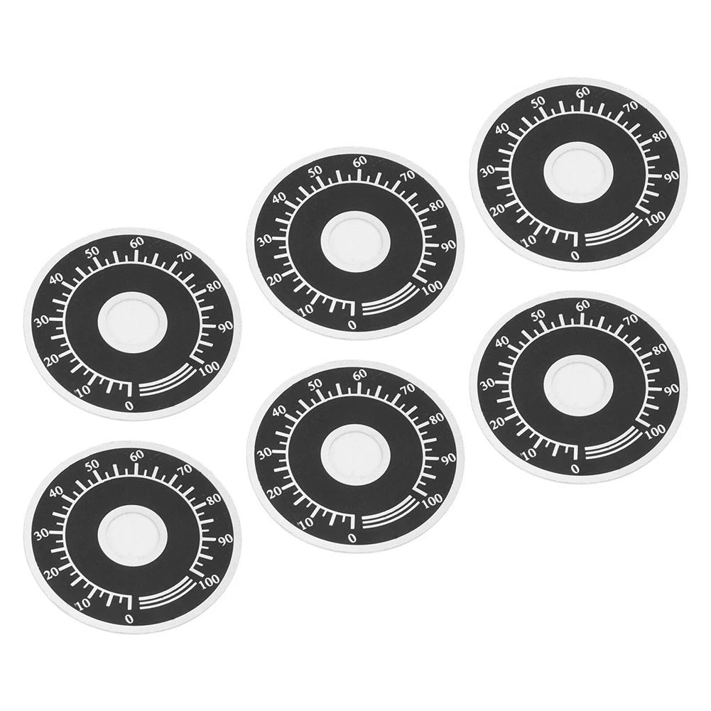 10 Pcs Potentiometer Knob for Digital Scale (WTH118, RV24YN, WX112, RV24 YN20S)
