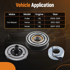 AC Compressor Clutch Kit for Nissan Versa (2007-2012)