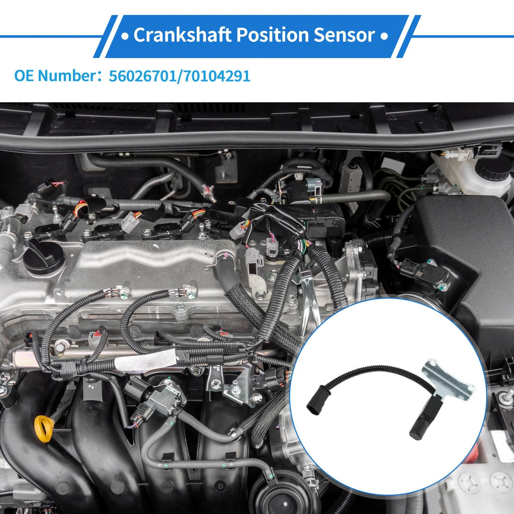 Crankshaft Position Sensor for Dodge B150 3.9L 5.2L (1990–1993) No. 56026701