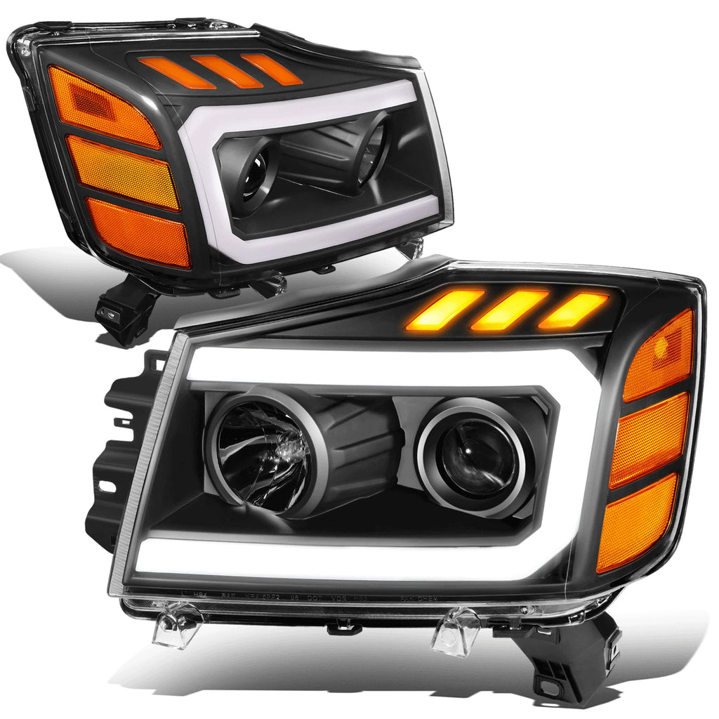 LED Projector Headlight Lamp for Nissan Armada Titan (2005–2015)