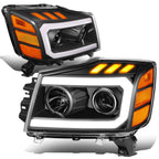 LED Projector Headlight Lamp for Nissan Armada Titan (2005–2015)