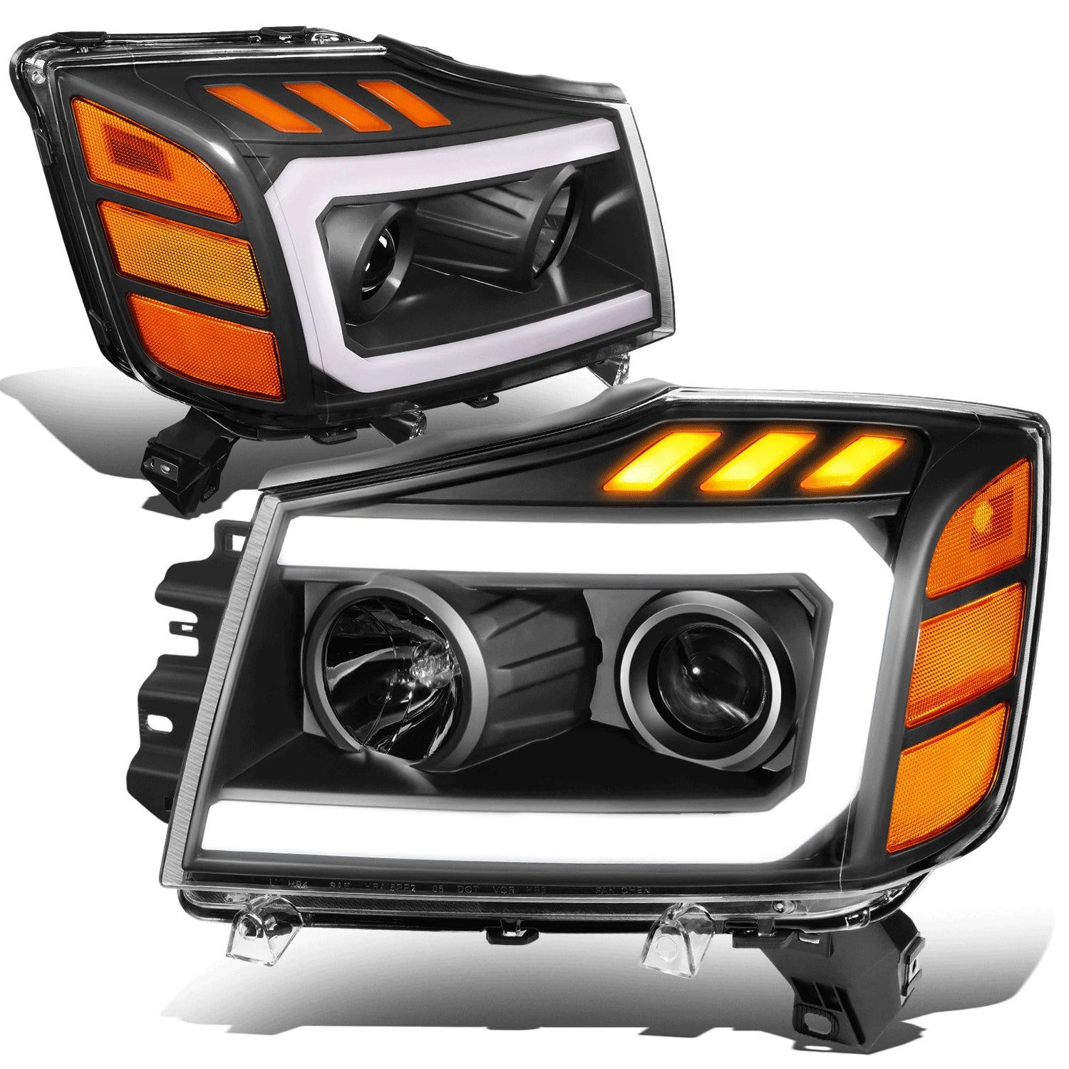 LED Projector Headlight Lamp for Nissan Armada Titan (2005–2015)