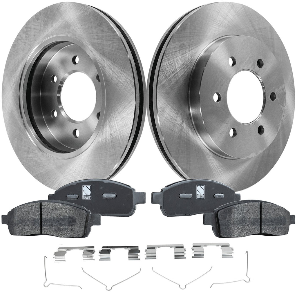 Front Brake Disc and Pad Kit for Ford F-150 (2004–2008)