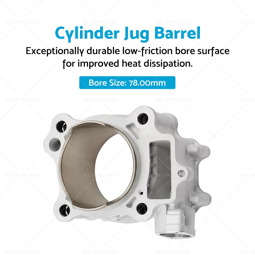 78mm Cylinder Jug Barrel for Honda CRF 250 R/X (2004–2017)
