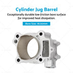 78mm Cylinder Jug Barrel for Honda CRF 250 R/X (2004–2017)