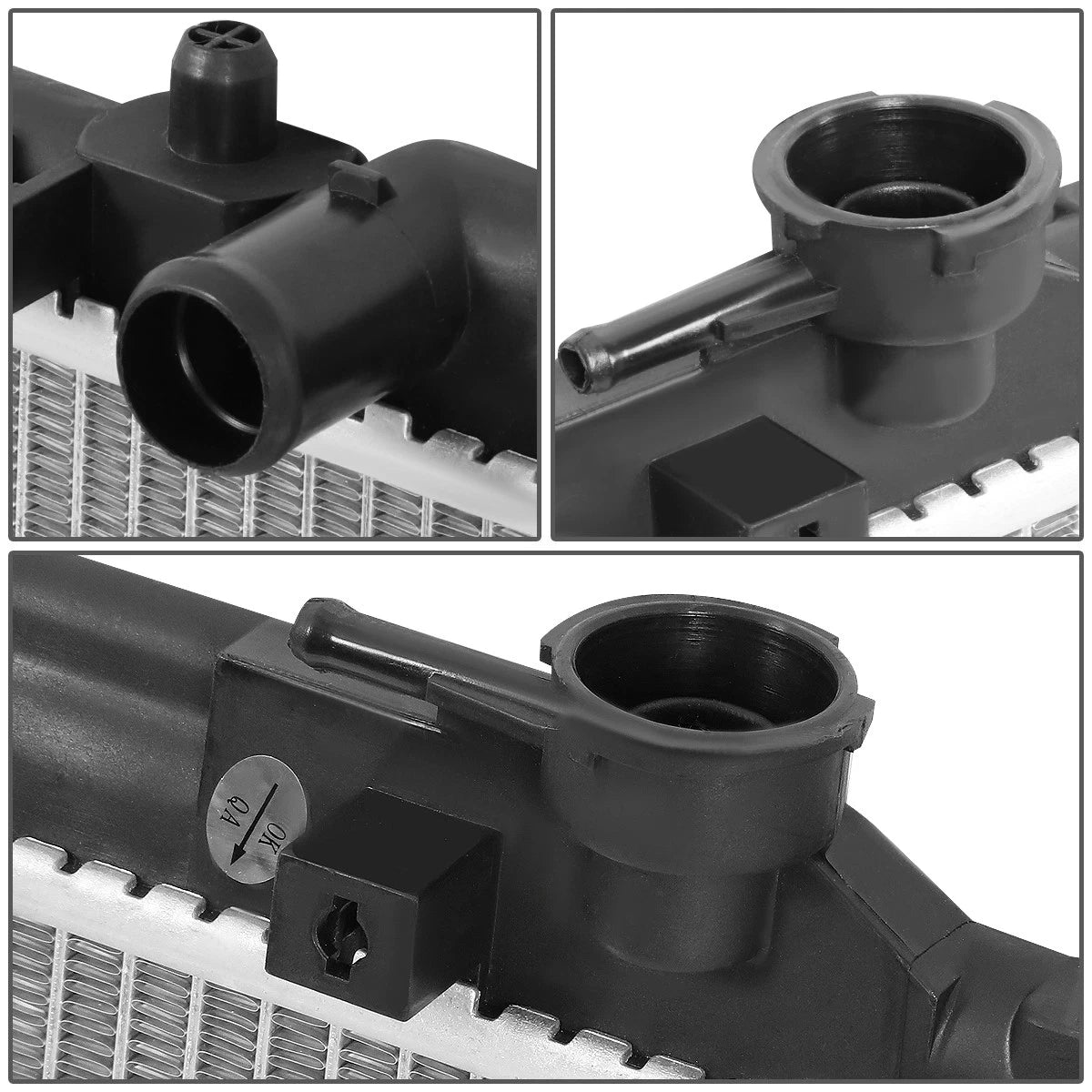 Aluminum Core Replacement Radiator for Suzuki Esteem (1999–2002) DPI 13283