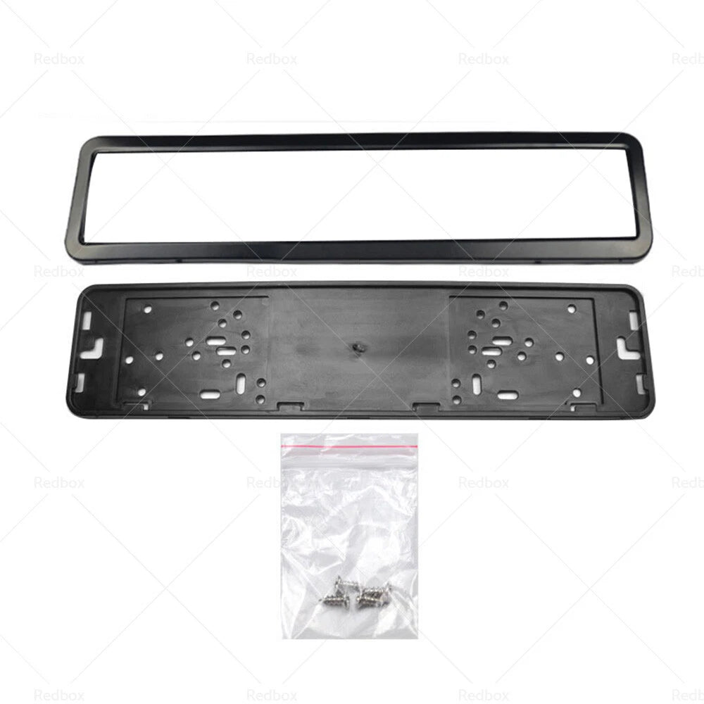 2X License Plate Cover Frame for European Vehicles (2002–2019)