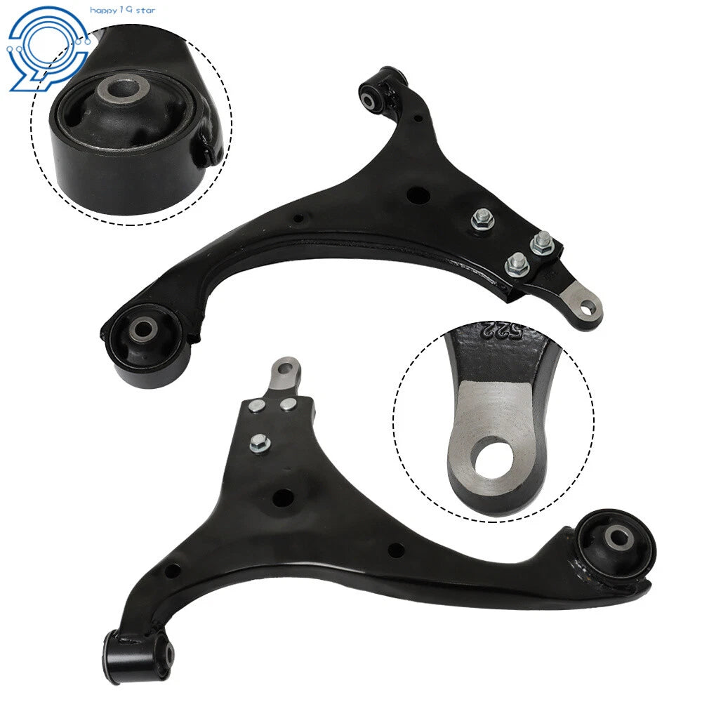 Set of 8 Front Lower Control Arms and Sway Bars for Hyundai Elantra (2007-2012)