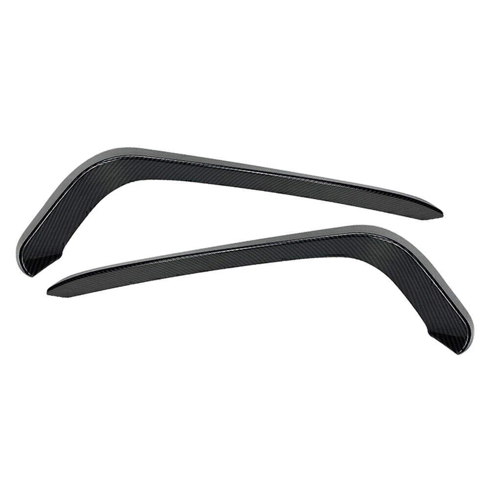 ABS Carbon Fiber Front Fog Light Lamp Strip Trim for VW Passat Variant (2017–2018)
