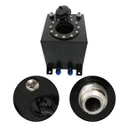 2.5 Gallon Fuel Cell Gas Tank for Drifting (Coated Aluminum)