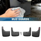 Mud Flap Splash Guard for Chevy Silverado 1500 2019-2024 4WD