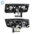 Pair of Black Plastic Door Handles for Nissan 350Z (2003–2009)