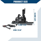 Hood Lock Latch for Hyundai Elantra 2016-2018 Durable Metal Black