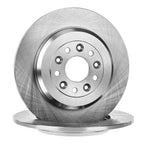 Set of 2 Rear Disc Brake Rotors & Ceramic Pads for Ford Explorer (2011–2019)