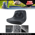 Lawn Mower Garden Tractor Seat for Universal Fit (Low Back)