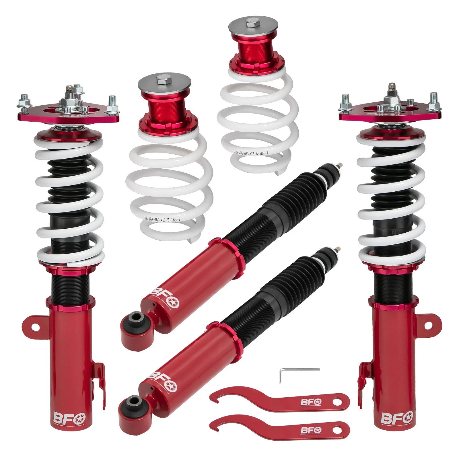 BFO 24 Way Adjustable Coilovers Lowering Kit for Scion TC (2011–2016)