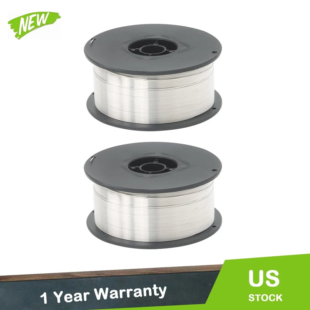 2X .030" Aluminum 4043 MIG Welding Wire ER4043 for Welding (1 LB Roll)