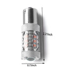 Red LED Projector Lens Bulb for Tail Light, Backup & Reverse Light (-)