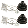 2X Front Outer Axle Boot Kit for BMW e46 325xi 330xi e53 x5 (2000–2006)