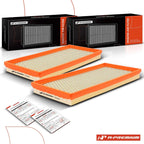 2X Engine Air Filter for Jeep Wrangler TJ (1997–2006) Flexible Panel