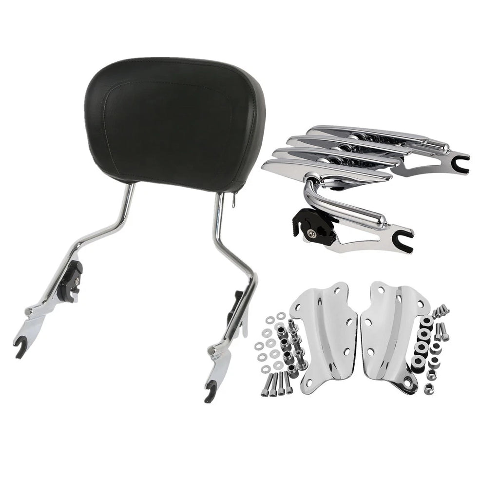 Sissy Bar Pad & Luggage Rack Hardware Kit for Harley Touring (2009–2013)