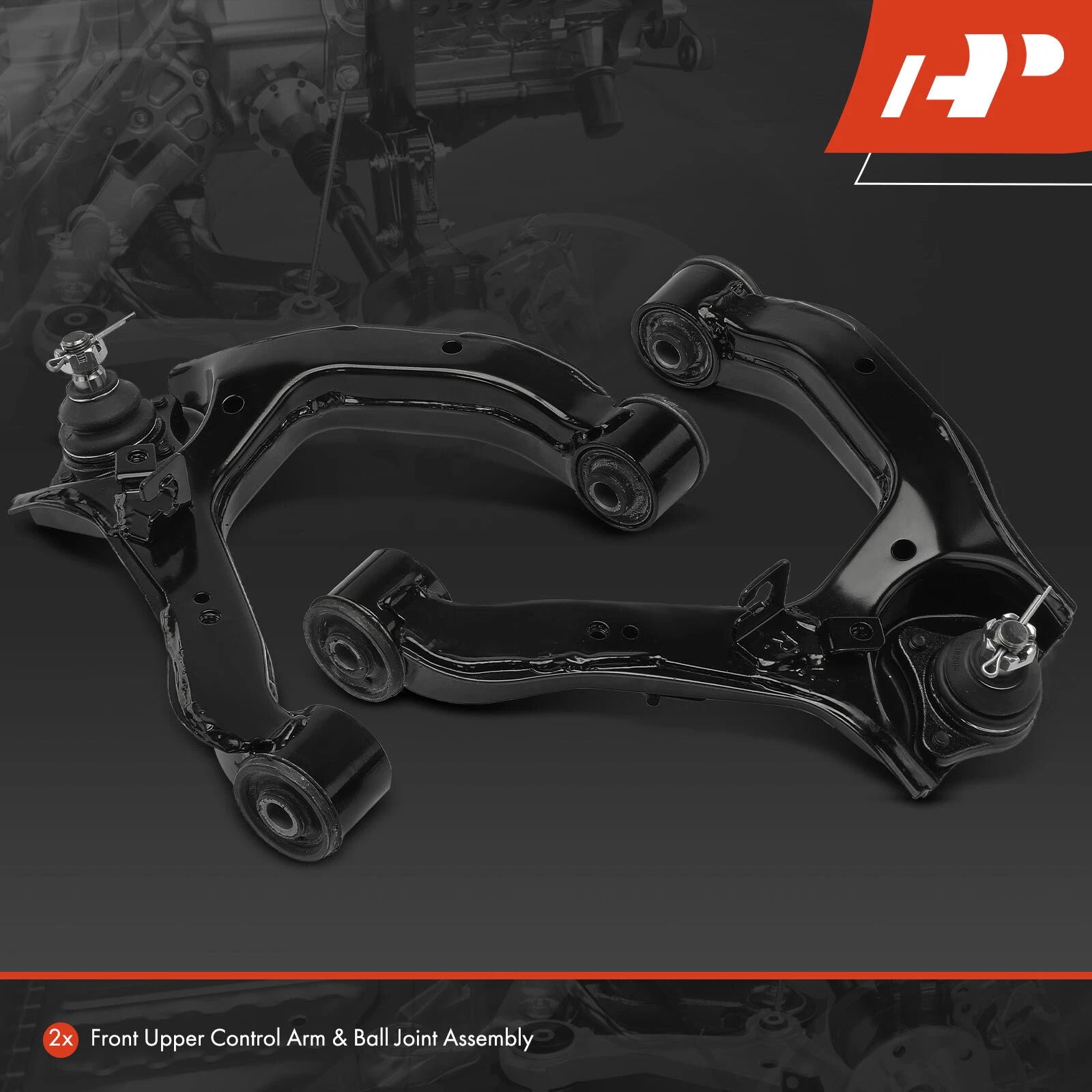 2X Front Upper Control Arm & Ball Joint for Mitsubishi Montero