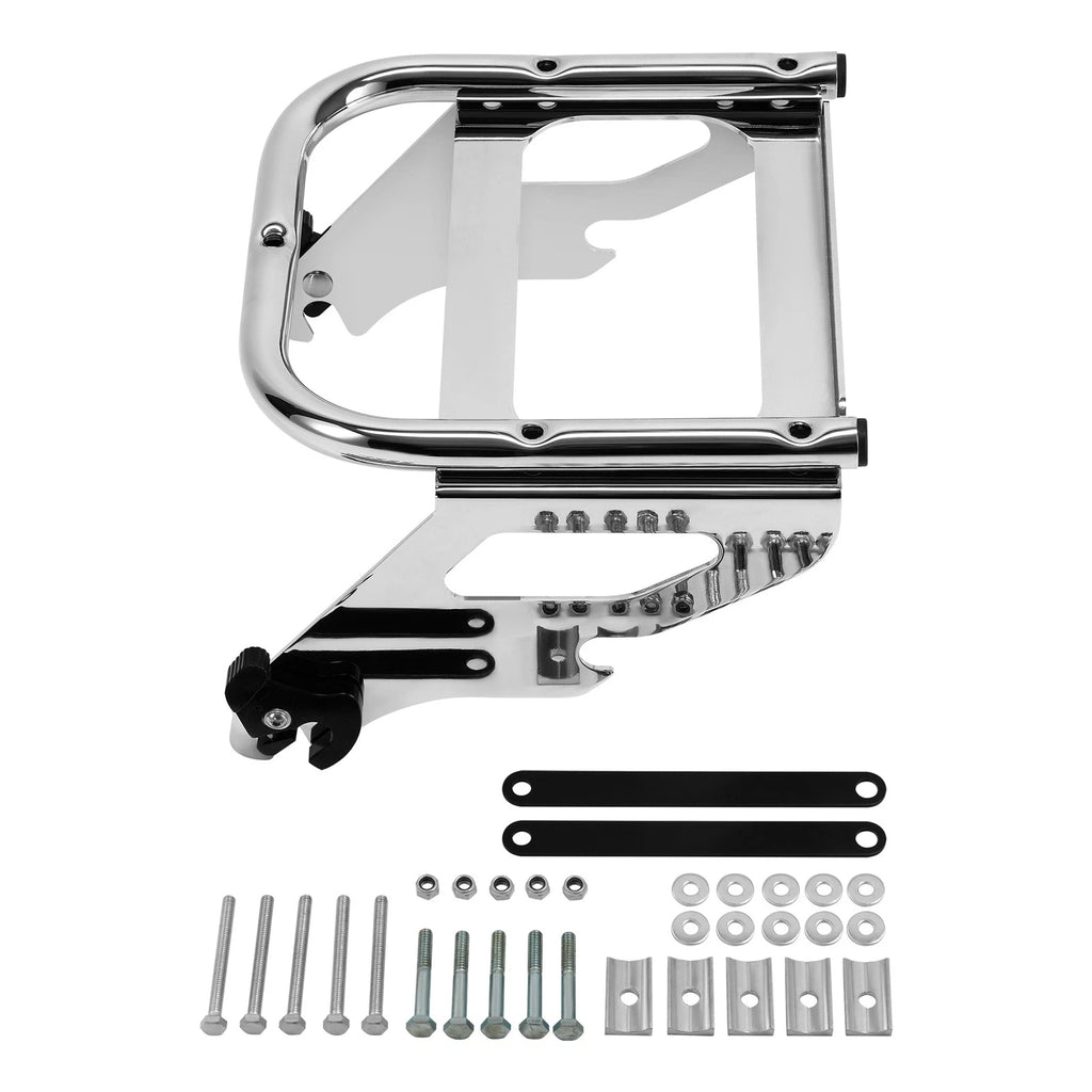 Detachable Solo Mounting Luggage Rack for Harley Touring FL (1997–2008)