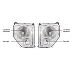 Halogen Headlight Set with Fog Light for Jeep Liberty (2008-2012)